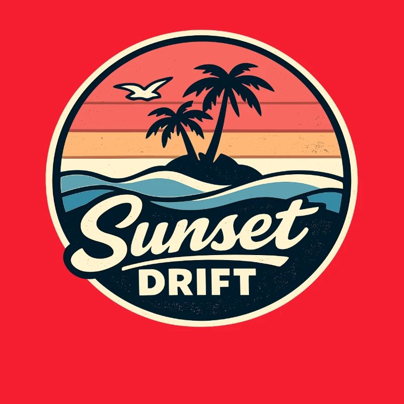 Dérive du coucher de soleil