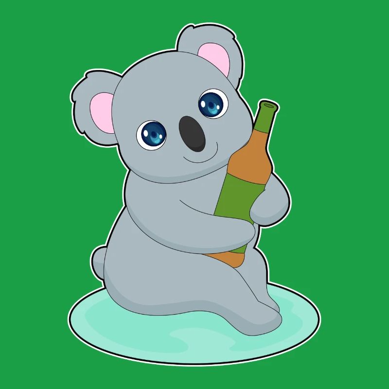 Koala Flasche Bier