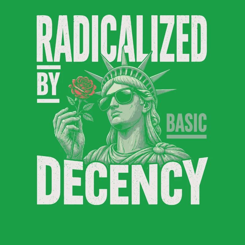 Radicalized by Decency Statue