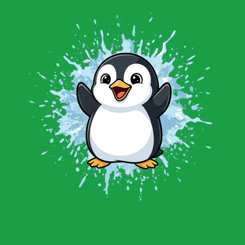 Pingu Splash Blue