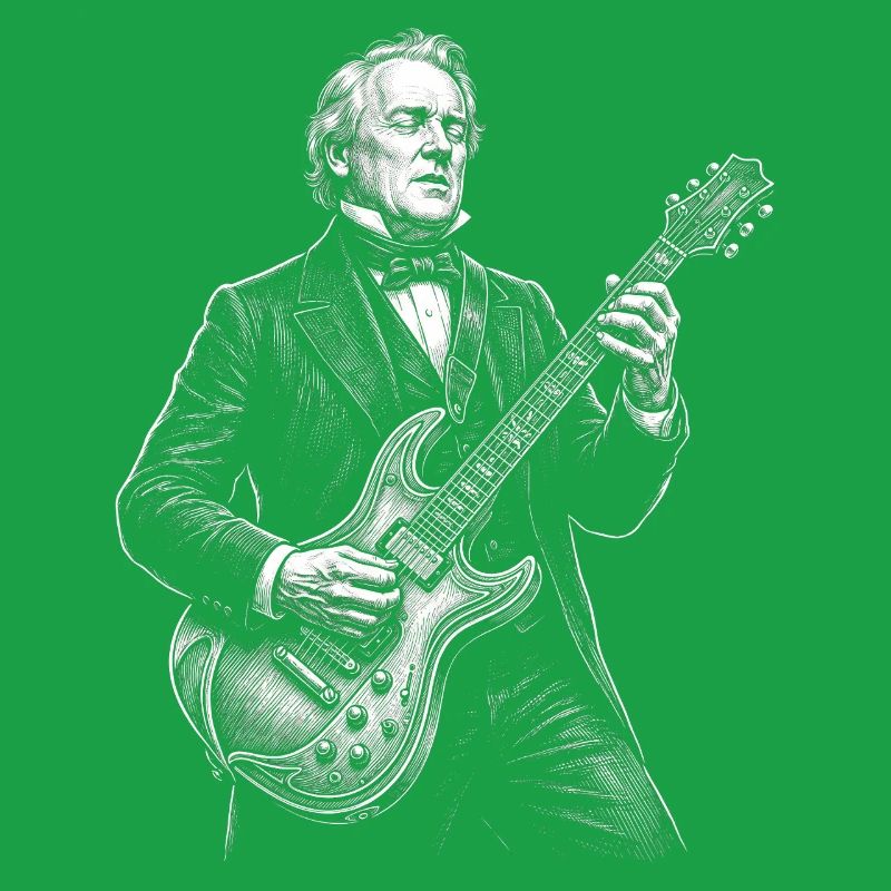 James Buchanan Playing Guitar