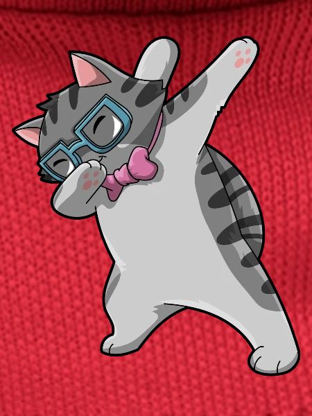 Nerd Katze Dab