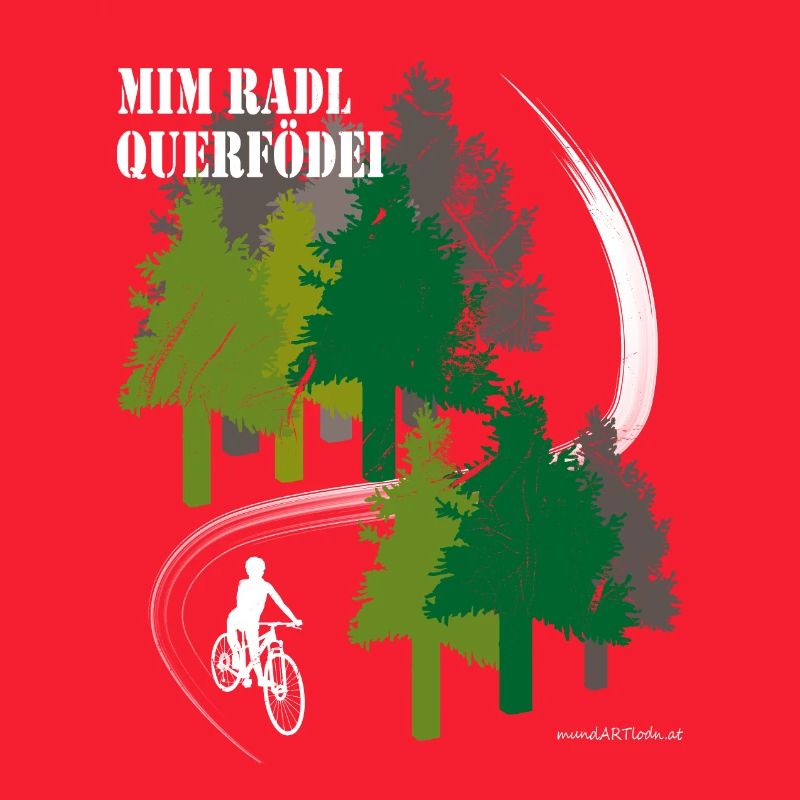 mim Radl querfödei - mit dem Rad quer Feld ein