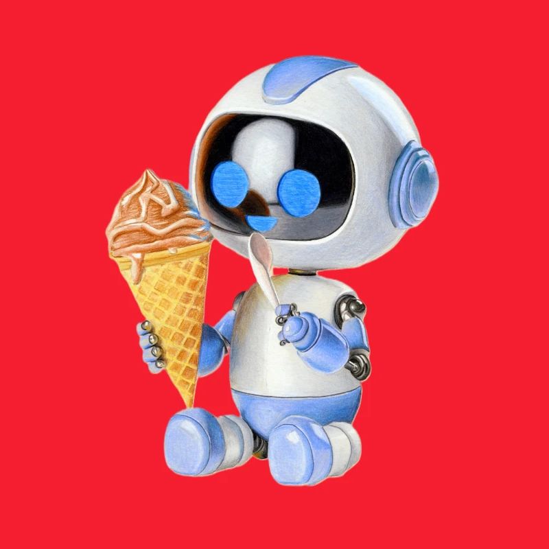 Crème glacée robot