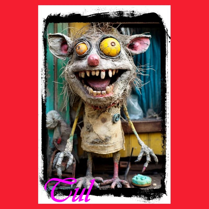 Ecstatic Horror Creature Design Punk Doll