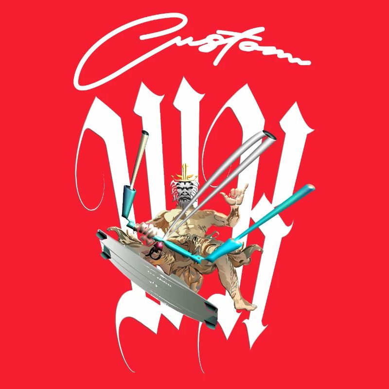 Mythischen Gott Surfer