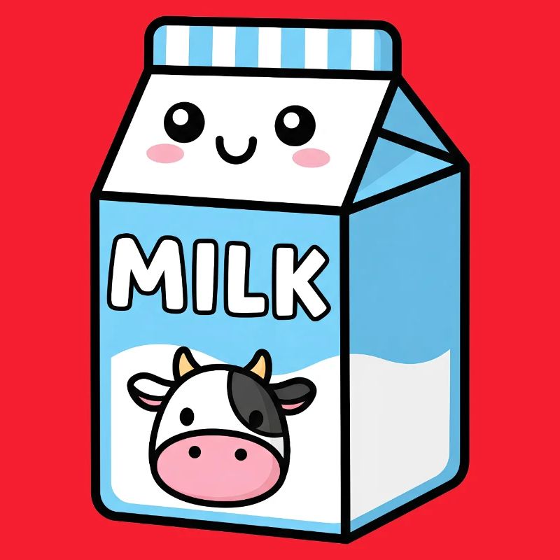 Milchkarton-Kuh