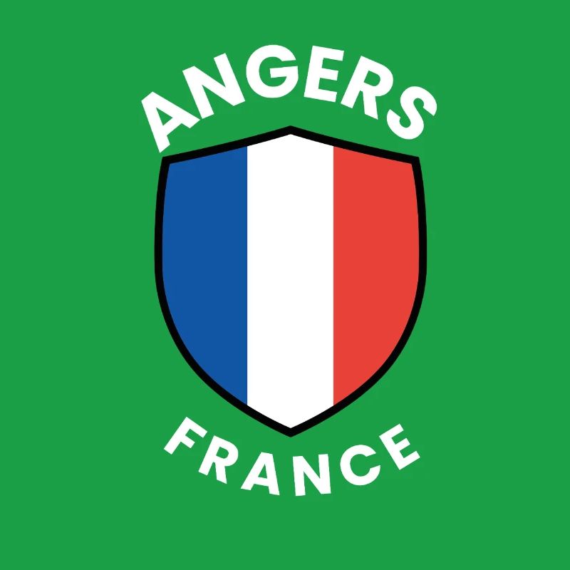 Angers France Shield Emblem