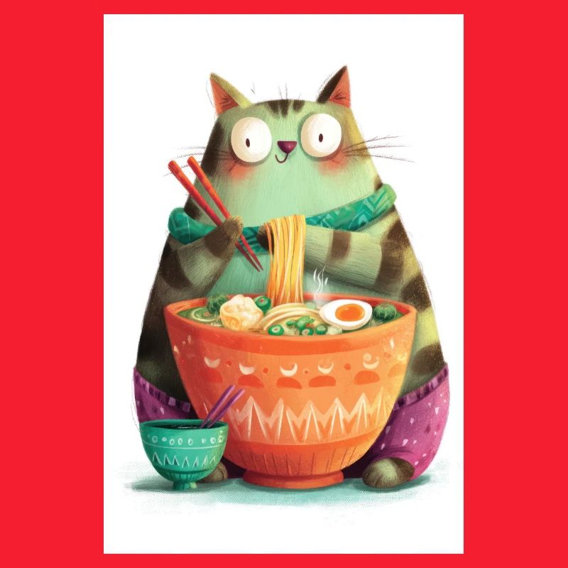 Ramen Cat Feast