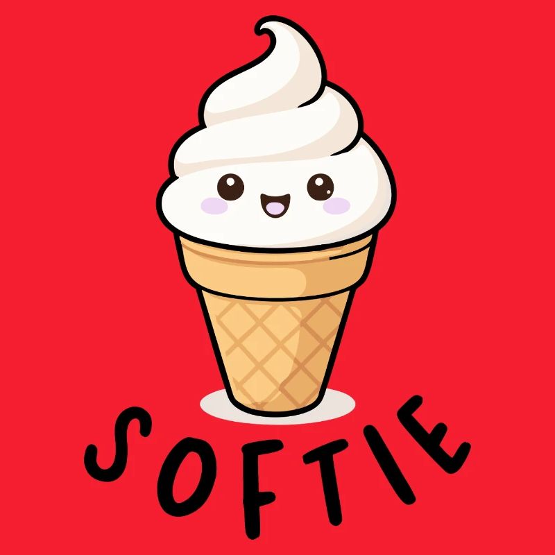 Softie Softeis Lover Eiscreme Icon Geschenk