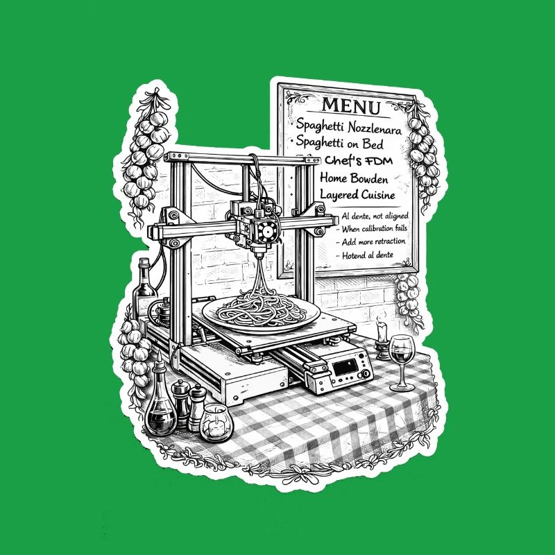 Spaghetti-3D-Drucker