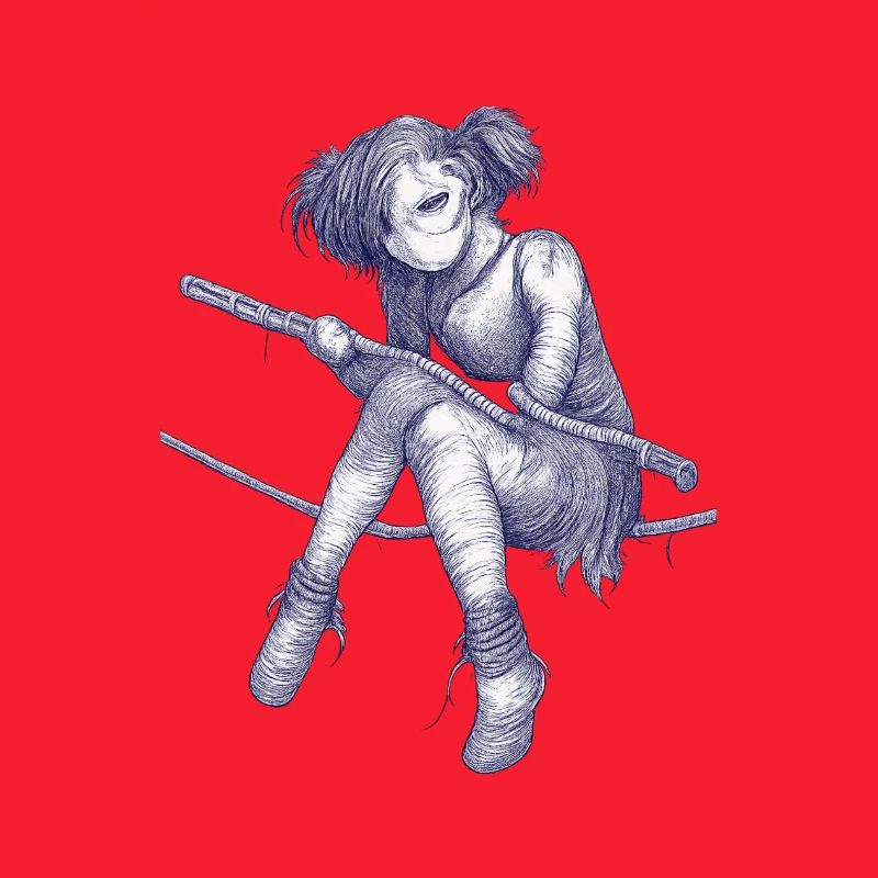 Acrobate à corde dans le dreadpunk