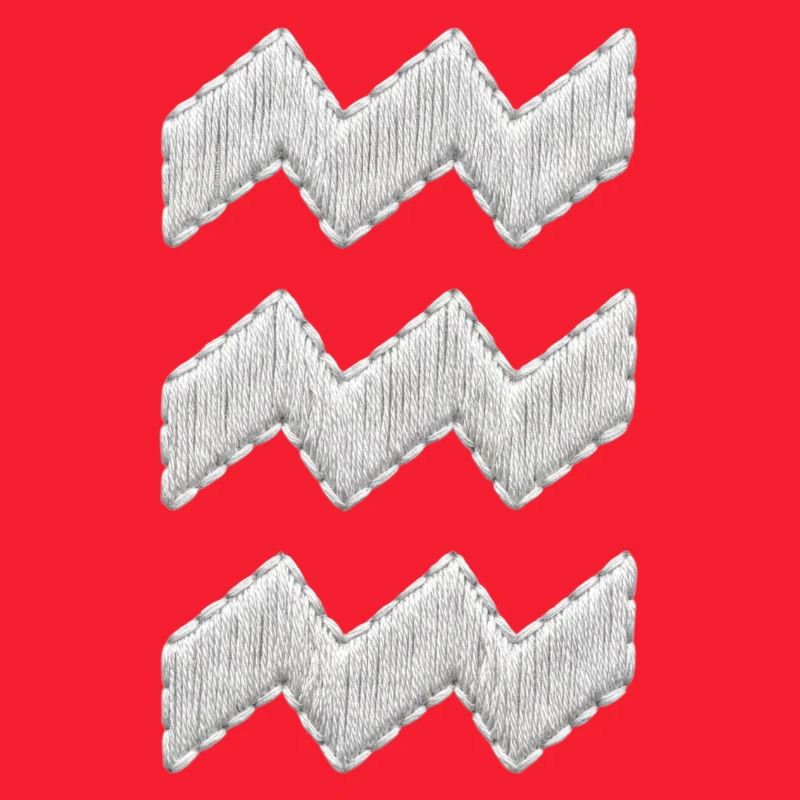 Aspect blanc de la broderie Eindhoven Vibes (imprimé)