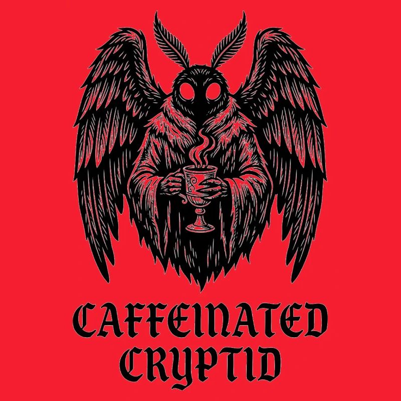 Caffeinated Cryptid Mothman Coffee