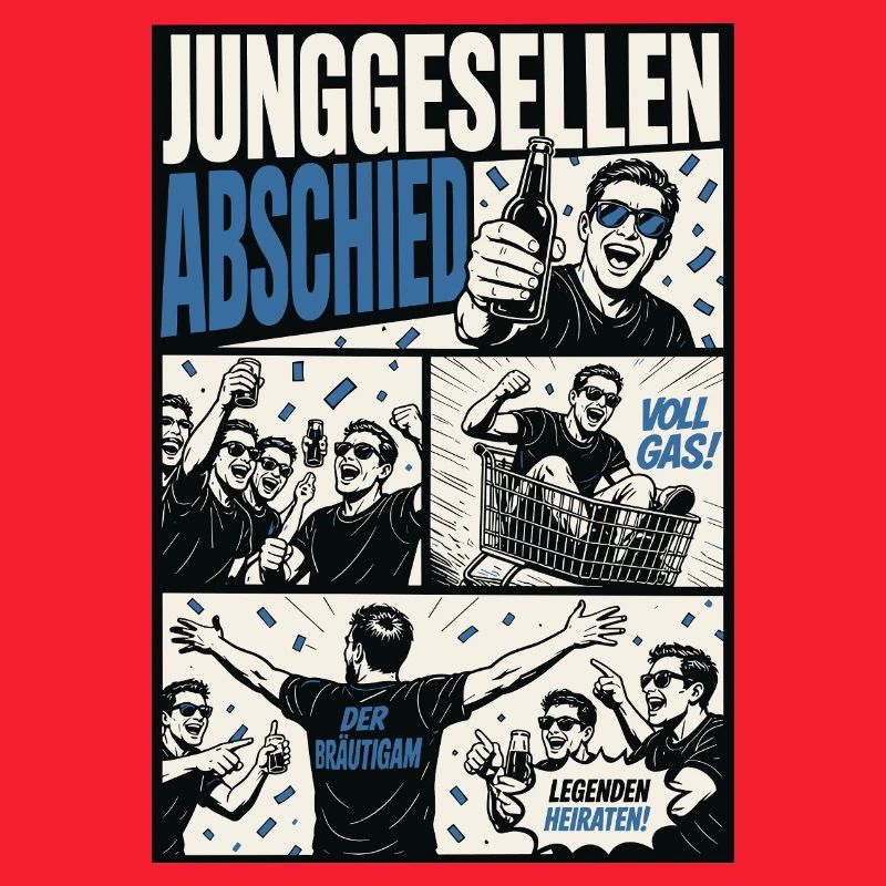 Junggesellenabschied Comic
