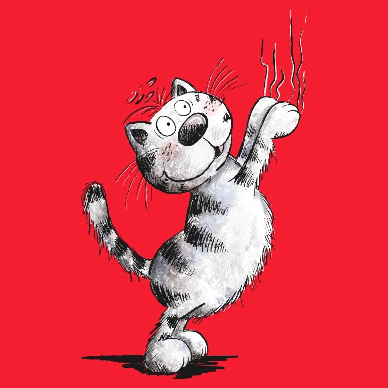 Drôles de griffures de chat