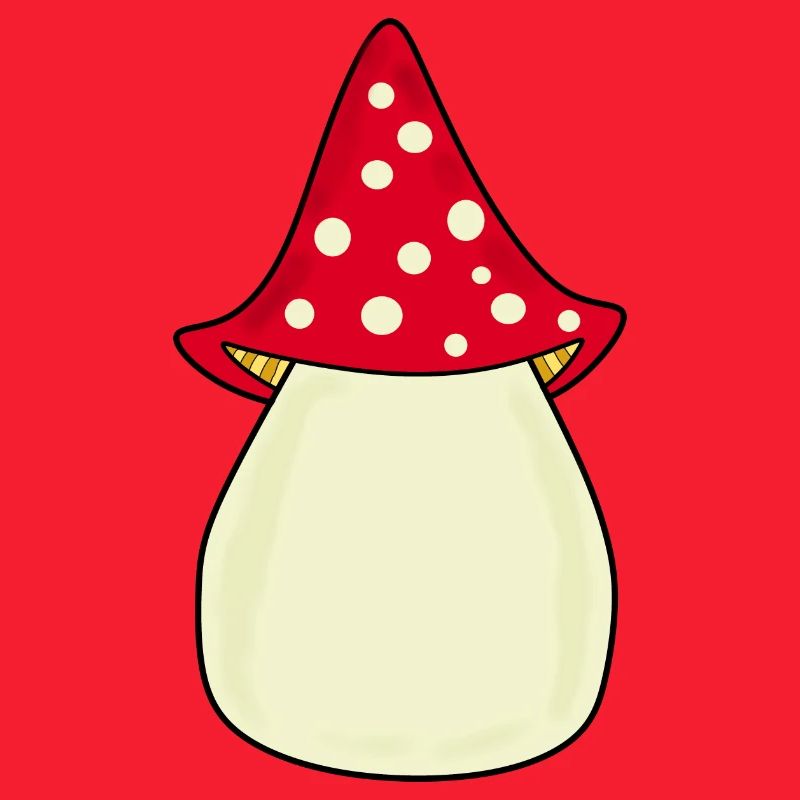 Mushroom Toadstool Pattern Personalizable Gift