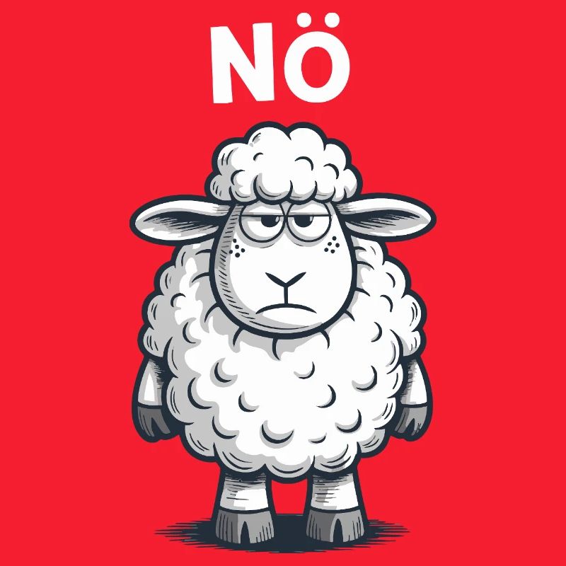 Basse-Autriche – Grumpy Sheep Humour Design
