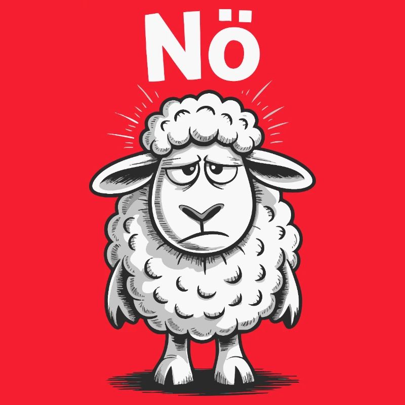 Lower Austria – Grumpy Sheep Humor Design