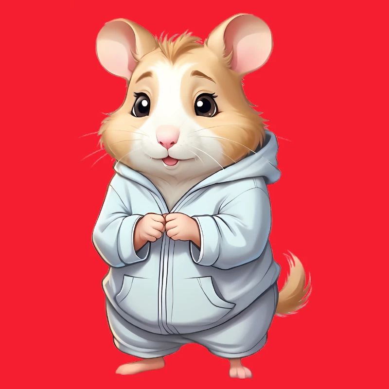 Cuddly Hero Hamster Pull à capuche