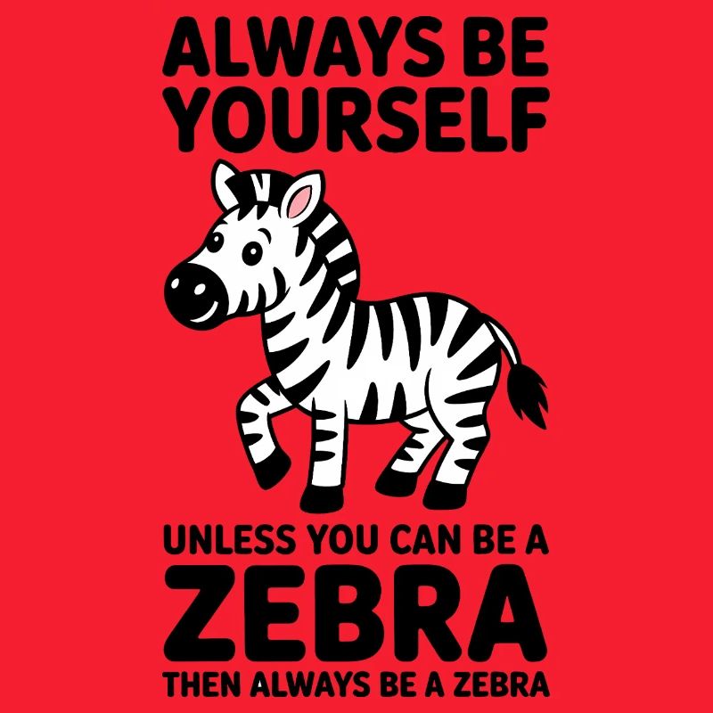 Zebra Saying Funny Zebra Gift