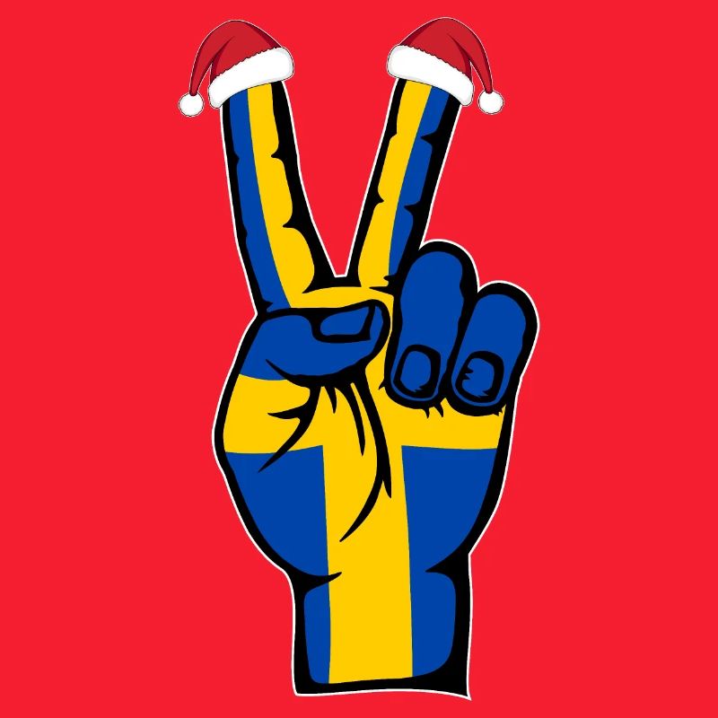 Suède Drapeau Noël Symbole de la paix