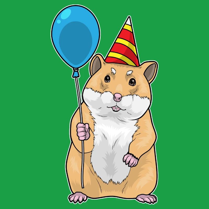Hamster Geburtstag Luftballon