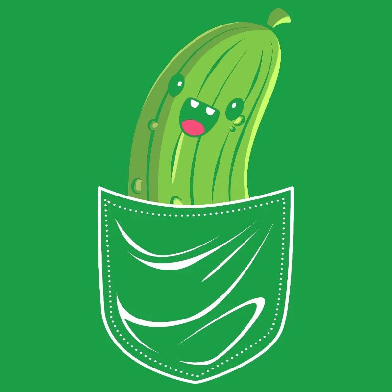 Cornichon concombre et concombre