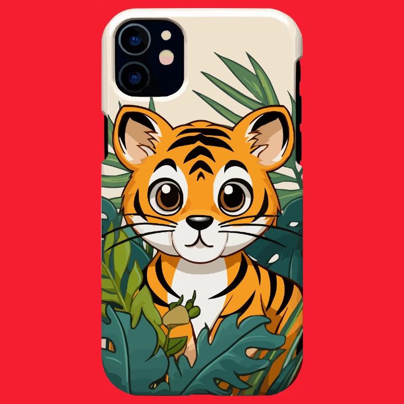 Tigerjunge im Dschungel