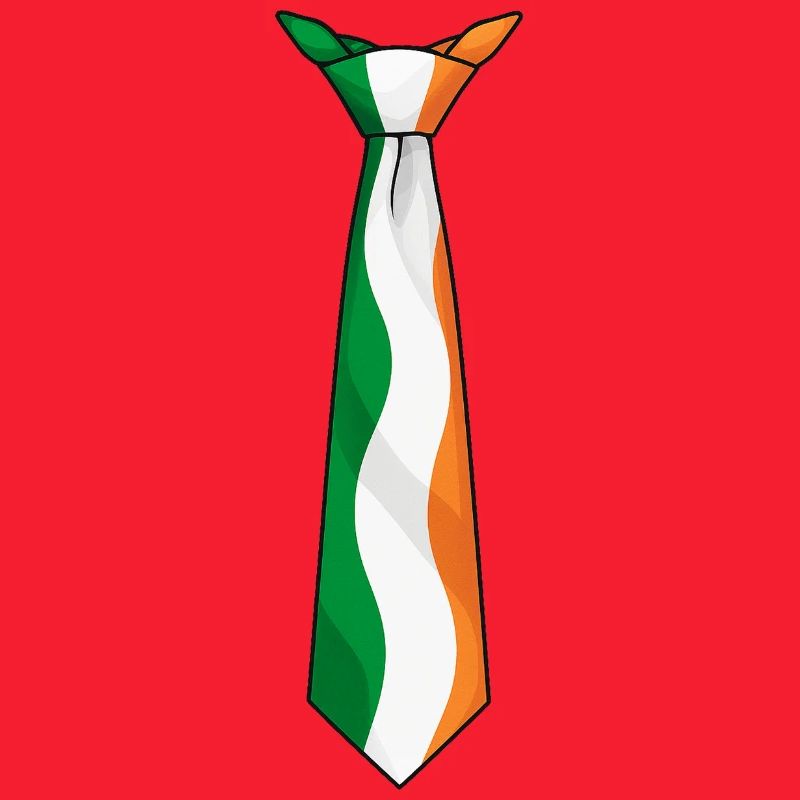 Cravate d’Irlande – Conception du drapeau