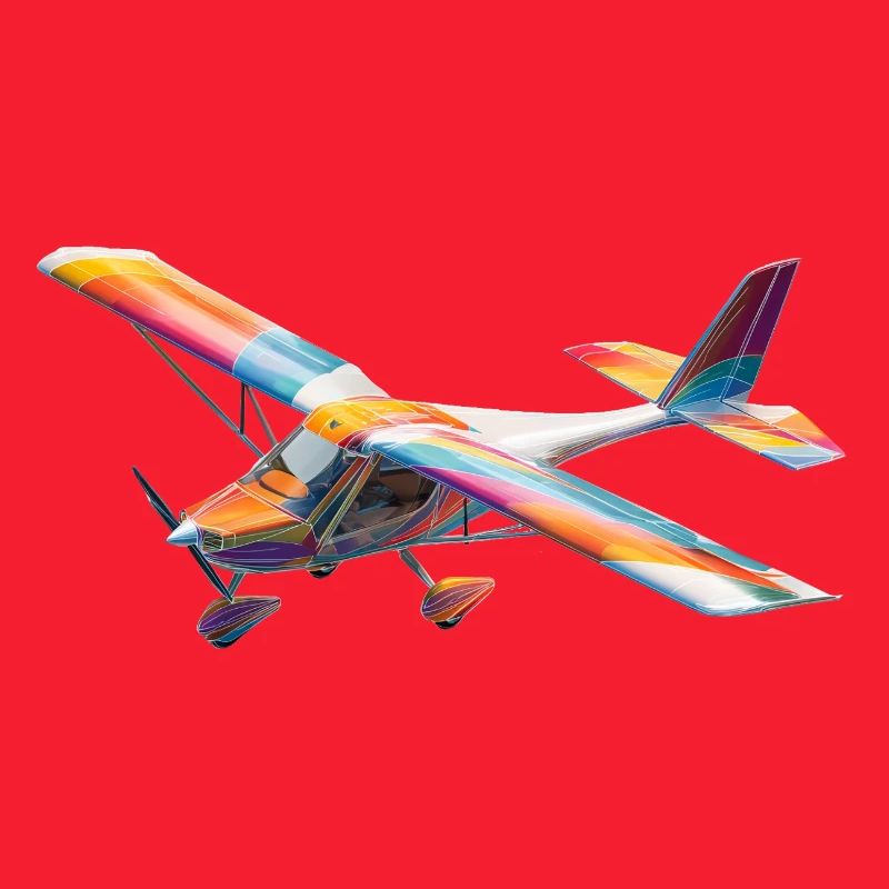 RC Rainbow Airplane Pattern