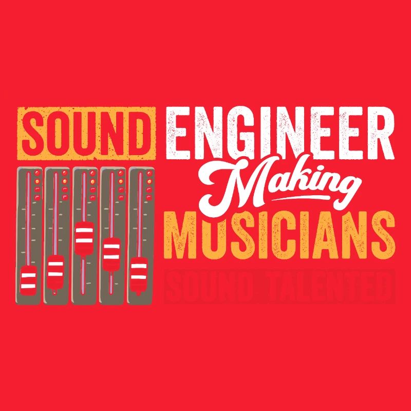 Sound engineer makes musicians sonorous