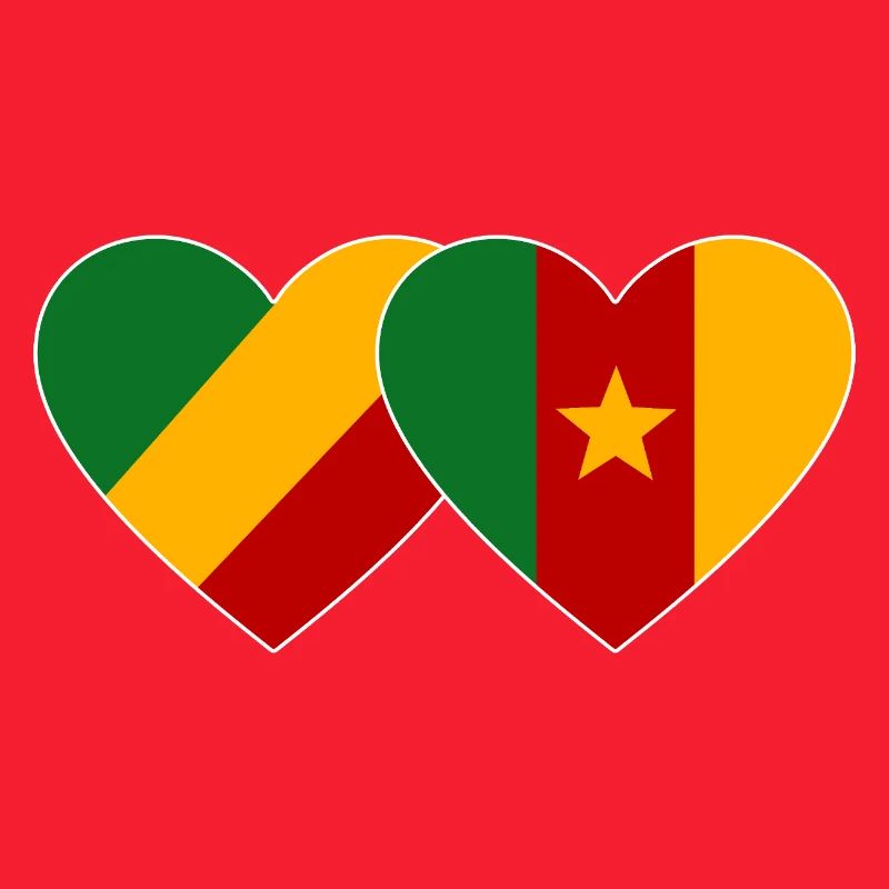 Congo Cameroon Flag