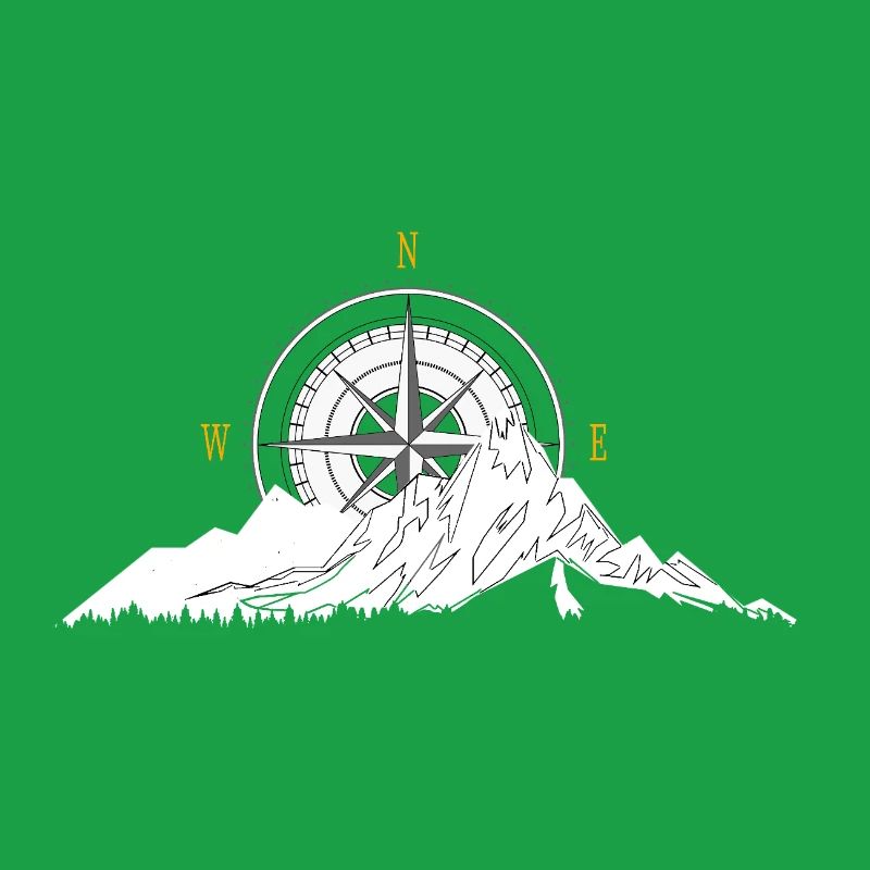 Mountain and Compass