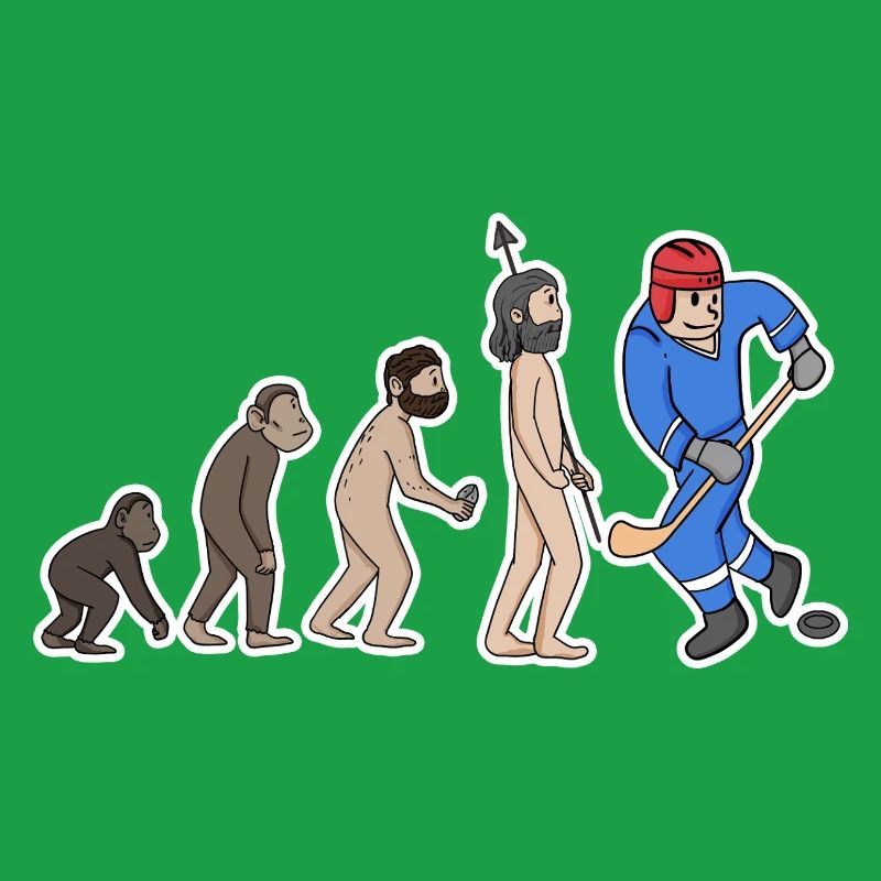 Evolution Eishockeyspieler 