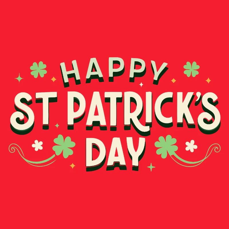 Saint-Patrick Coloré et Festif