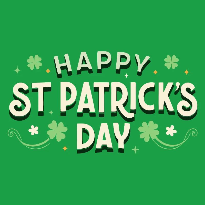 Saint-Patrick Coloré et Festif