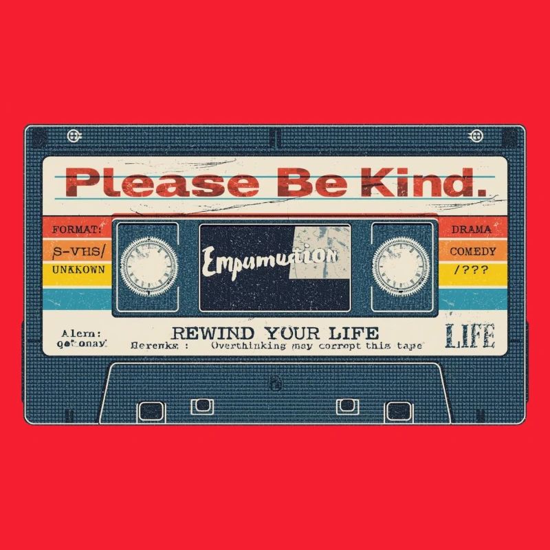 Please Be Kind Tape Aesthetic