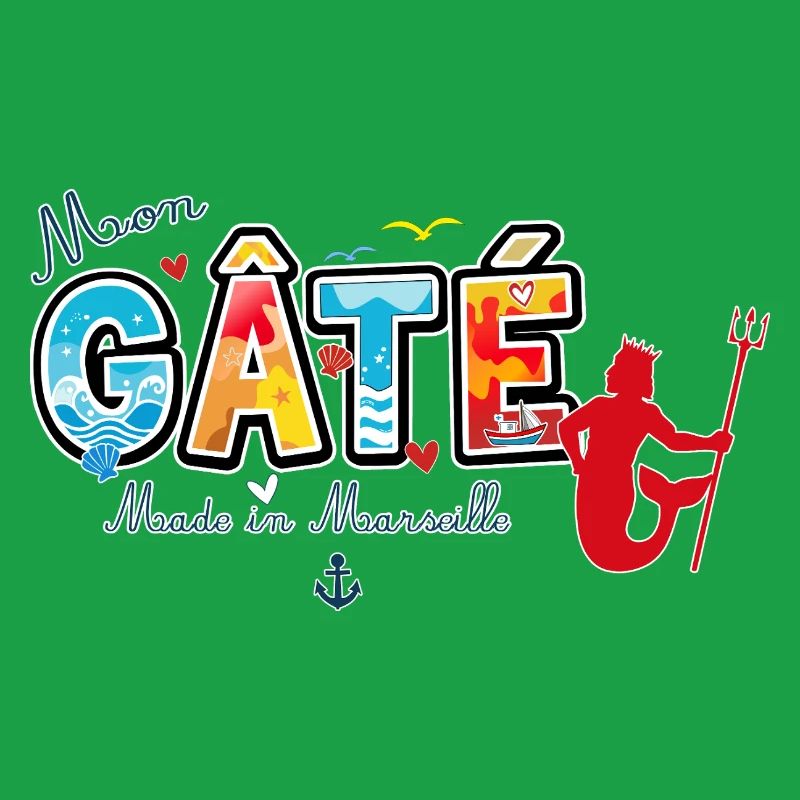 My Spoiled Expression Marseillaise Poseidon Provence