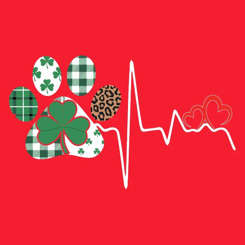 Clover Heart Pattern Mix