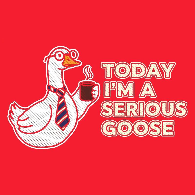 Serious Goose: Coffee, Tie & Grit