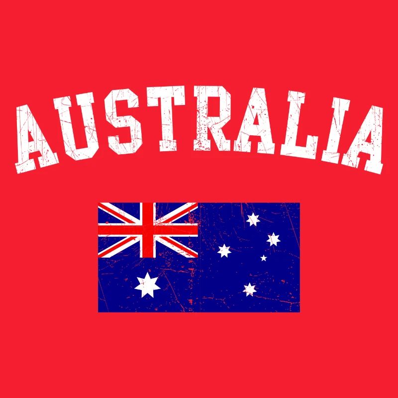 Graphique du drapeau en arc australien