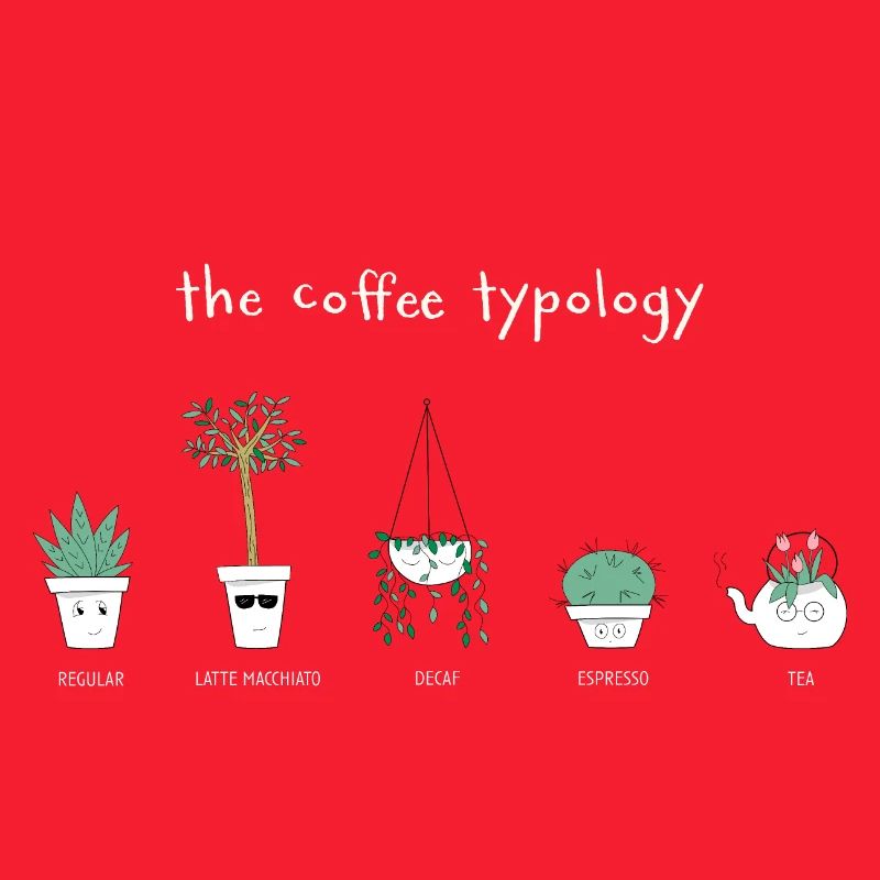 Kaffee Typen - hell