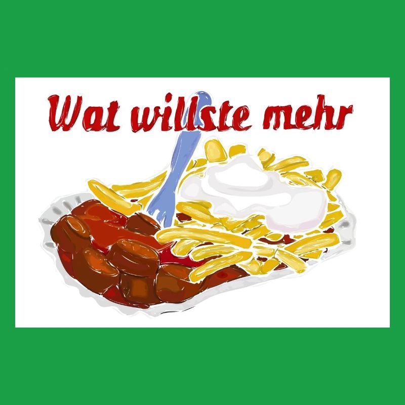 Currywurst mit Pommes