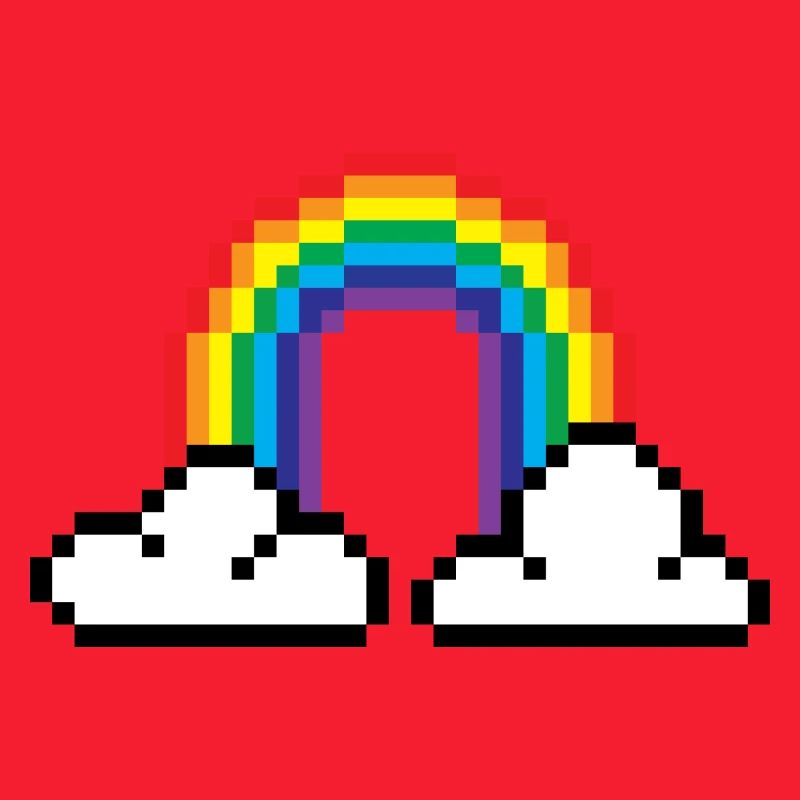 Pixel Regenbogen