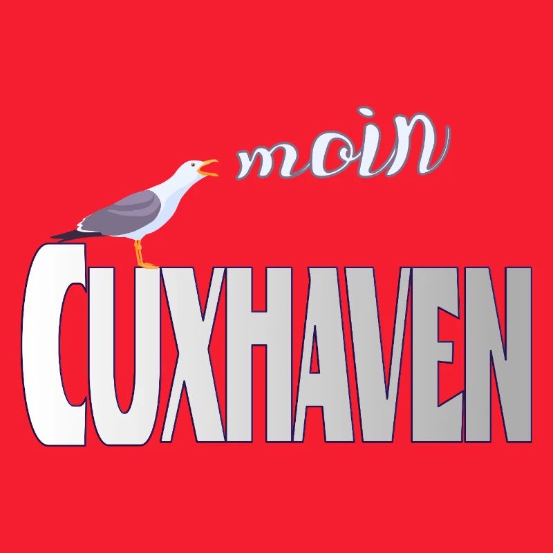 Cuxhaven Möwe & Moin Design