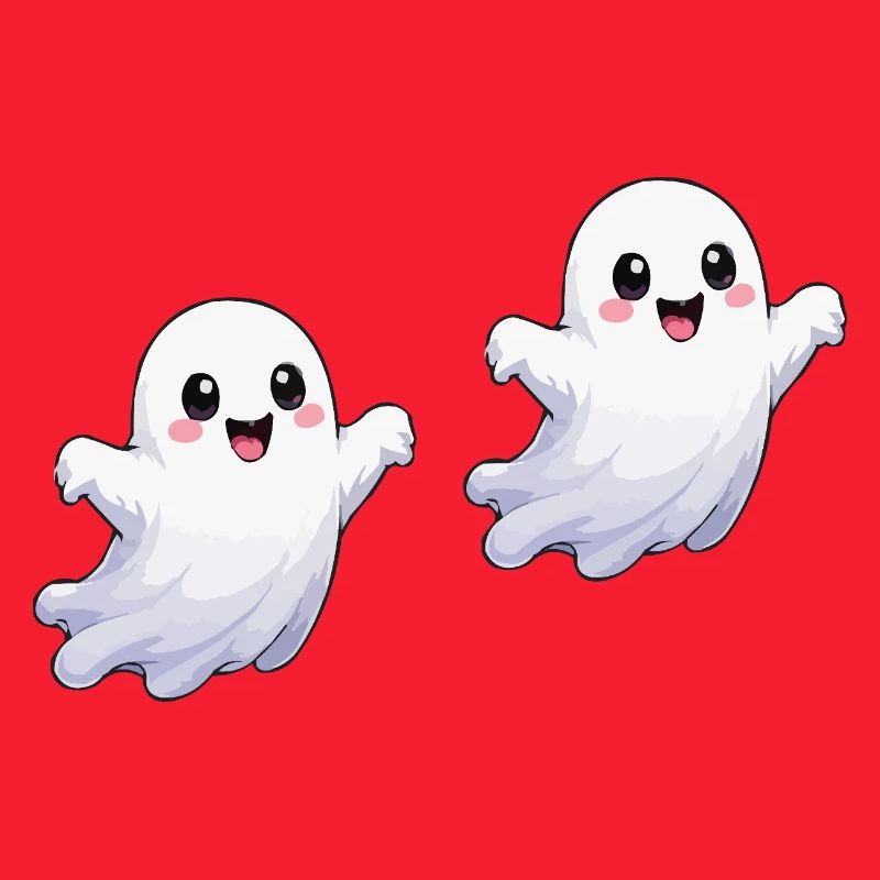 Kawaii Ghost Joy Print
