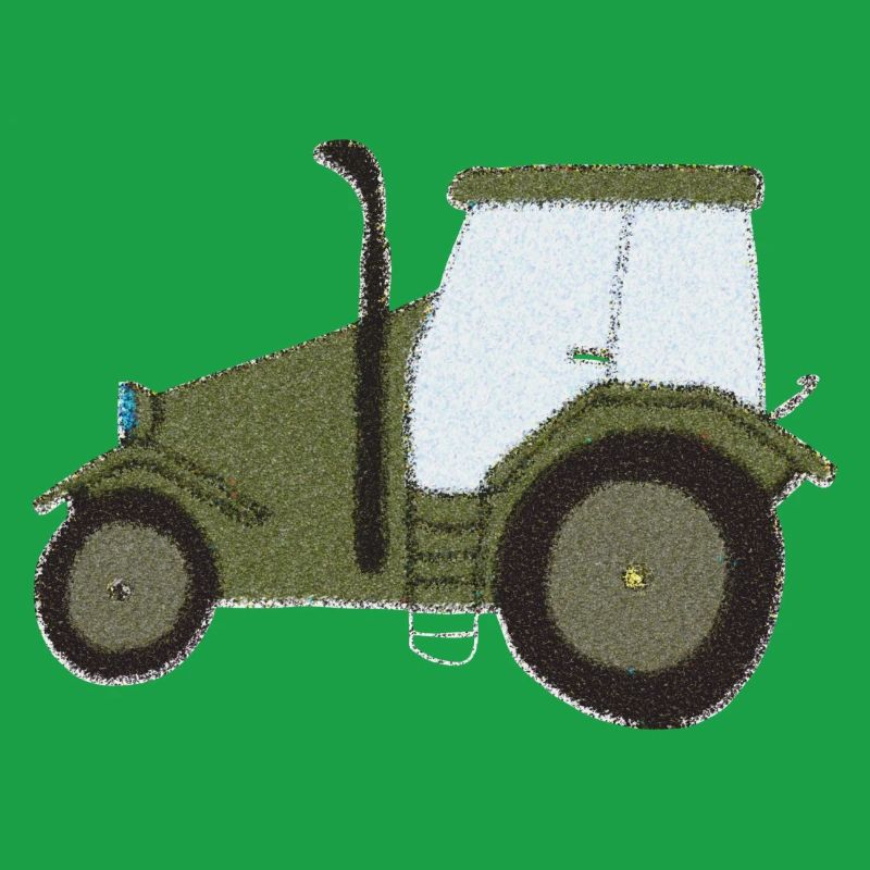 Tractor Oldtimer Impressionism