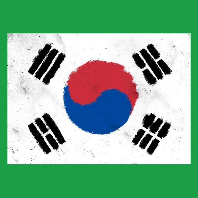 Drapeau de la Corée du Sud