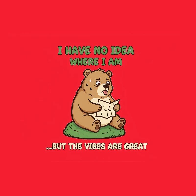 Lost Bear Vibes Reading Map